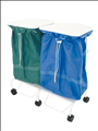 Foot operated Linen Trolley