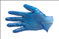Blue Vinyl Food Handling Gloves