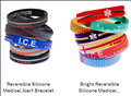 Silicone Medic Alert Bracelets