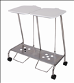 Foot operated Linen Trolley