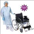 Waterproof Splash Gown with Sleeves